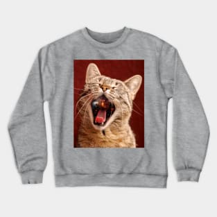 Cosmic Cat Crewneck Sweatshirt